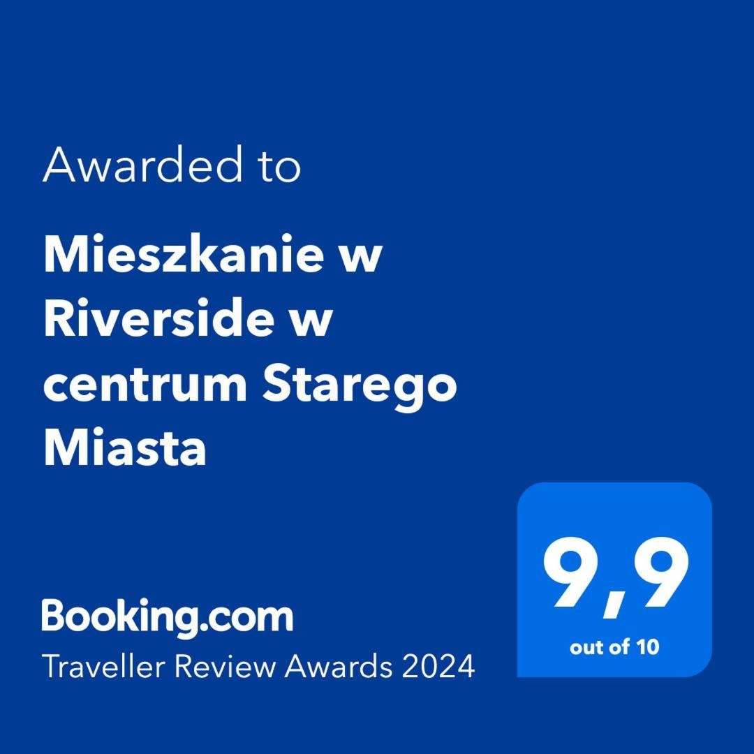 Nowe Mieszkanie W Riverside W Centrum Starego Miasta II Z Parkingiem Gdansk Dış mekan fotoğraf